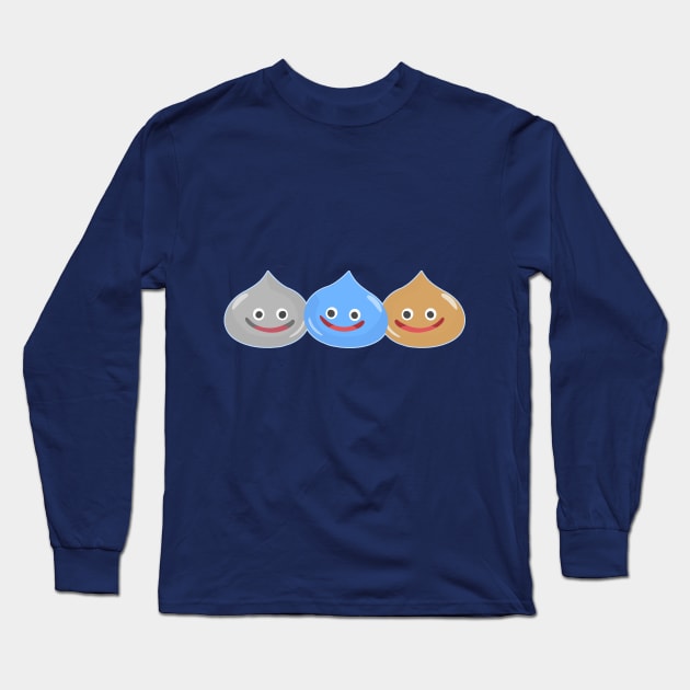 Dragon Quest: Slimes Long Sleeve T-Shirt by wisdomeel